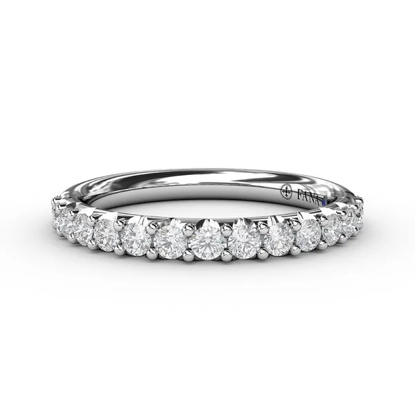 Fana Share Prong Wedding Band Cornell's Jewelers Rochester, NY