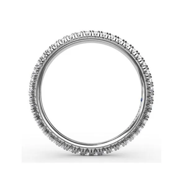 Diamond Wedding Band Image 2 Cornell's Jewelers Rochester, NY