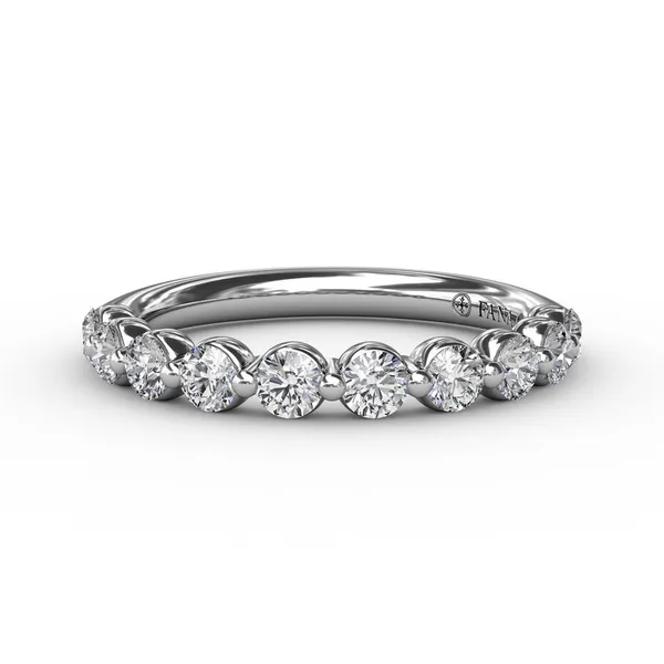 Fana Single Prong Set Anniversary Band Cornell's Jewelers Rochester, NY