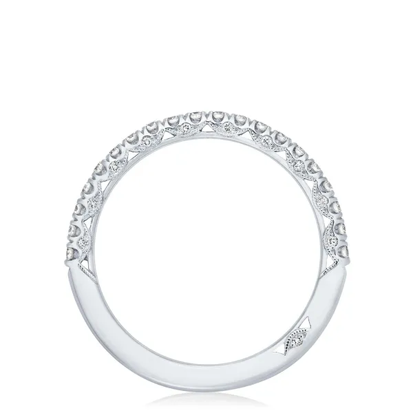 Tacori Petite Crescent Diamond Wedding Band Image 2 Cornell's Jewelers Rochester, NY