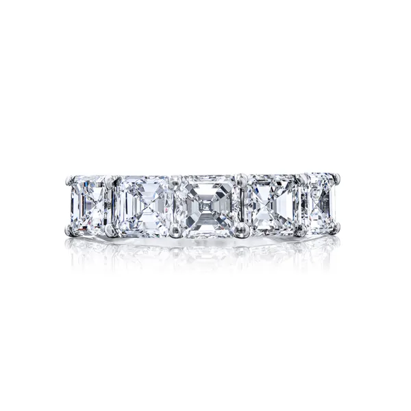 JBSTAR Platinum 5-Stone Diamond Anniversary Band Cornell's Jewelers Rochester, NY