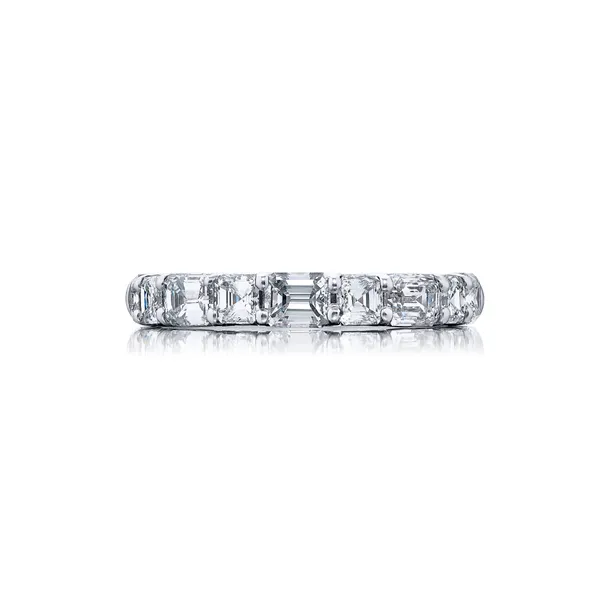JBSTAR Platinum Alternating Diamond Band Cornell's Jewelers Rochester, NY