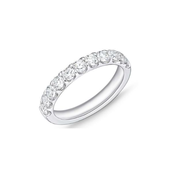 Platinum 11-Stone Diamond Band Cornell's Jewelers Rochester, NY