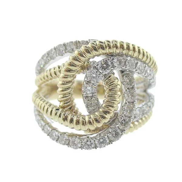 Diamond Fashion Ring Image 2 Cornell's Jewelers Rochester, NY
