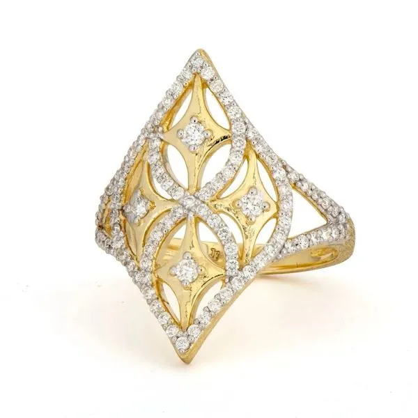 JUDE FRANCES MOROCCAN DIAMOND CRUSTED WIREWORK RING Cornell's Jewelers Rochester, NY