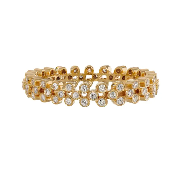 Clover Diamond Fashion Band Cornell's Jewelers Rochester, NY