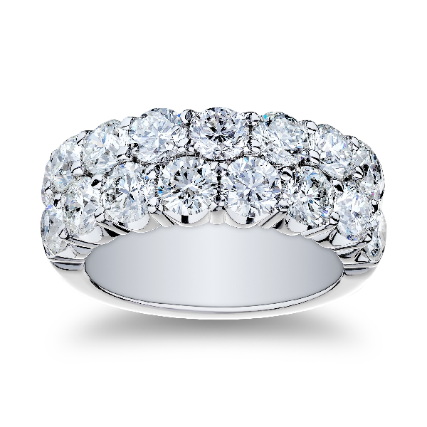 2 Row Diamond Band Cornell's Jewelers Rochester, NY