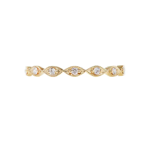 Sethi Eleanor Scalloped Diamond Eternity Band Cornell's Jewelers Rochester, NY