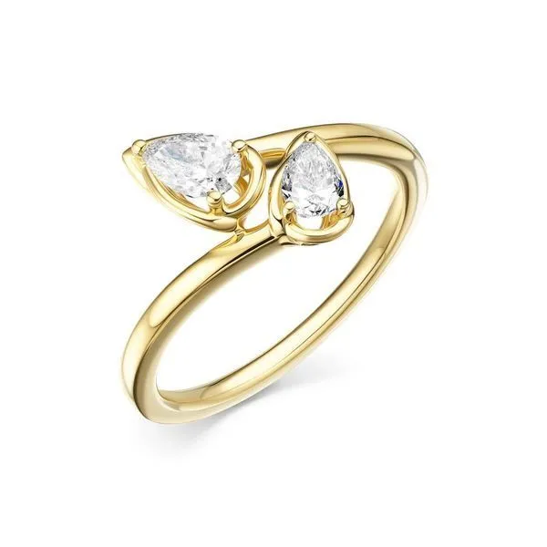 A.Link Pear Diamond Bypass Ring Cornell's Jewelers Rochester, NY