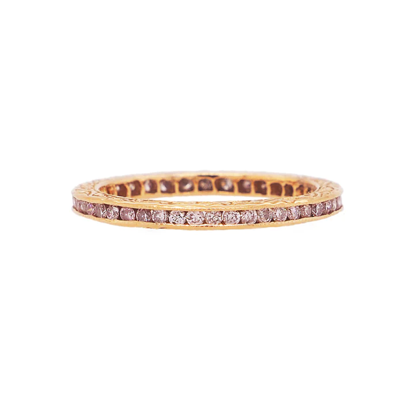 Sethi Couture Pink Diamond Eternity Band Cornell's Jewelers Rochester, NY