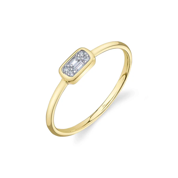 Shy Creation Baguette Diamond Ring Cornell's Jewelers Rochester, NY