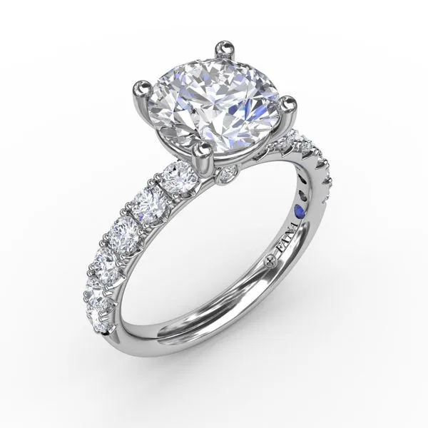 Fana Classic Solitaire Diamond Engagement Ring Cornell's Jewelers Rochester, NY
