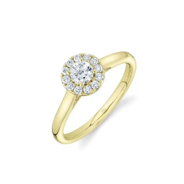 ETERNAL 0.30CT-CTR(ROUND) 0.17CT-SIDE DIAMOND ENGAGEMENT RING Cornell's Jewelers Rochester, NY