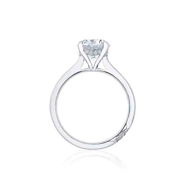 Tacori Round Solitaire Engagement Ring Image 2 Cornell's Jewelers Rochester, NY
