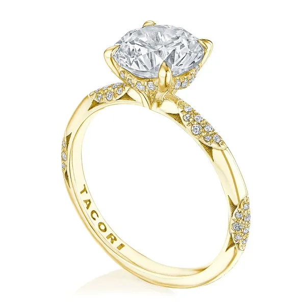 Tacori 18Kt Yellow Gold Diamond Engagement Ring Cornell's Jewelers Rochester, NY