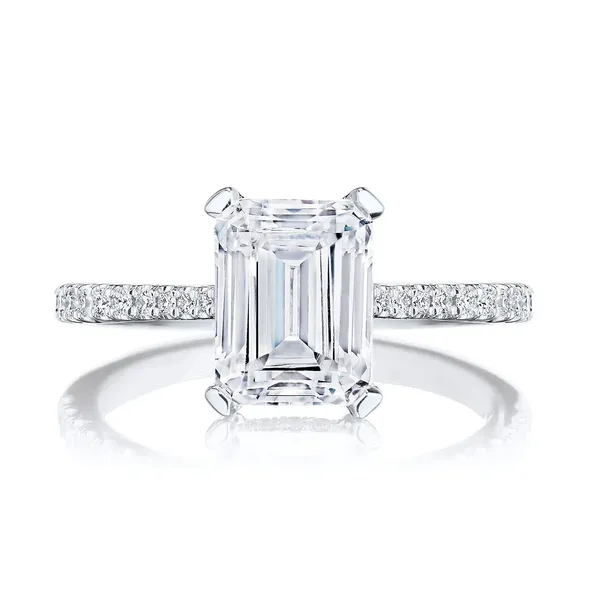 Tacori 18Kt White Gold Simply Tacori Engagement Ring Cornell's Jewelers Rochester, NY