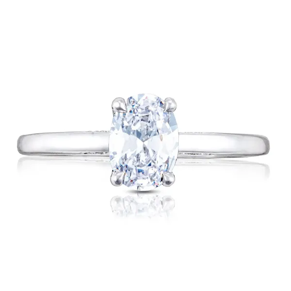 Tacori 18Kt White Gold Simply Tacori Solitaire Engagement Ring Cornell's Jewelers Rochester, NY