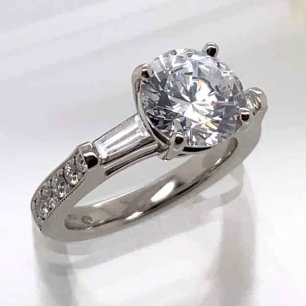Jack Kelege Tapered Mounting Cornell's Jewelers Rochester, NY