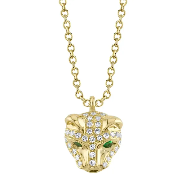 Cornells Collection Diamond Panther Necklace Cornell's Jewelers Rochester, NY