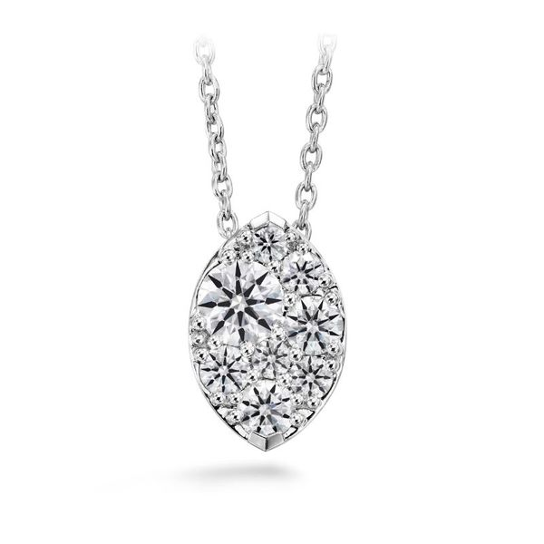 Hearts on Fire Tessa Navette Diamond Necklace Cornell's Jewelers Rochester, NY
