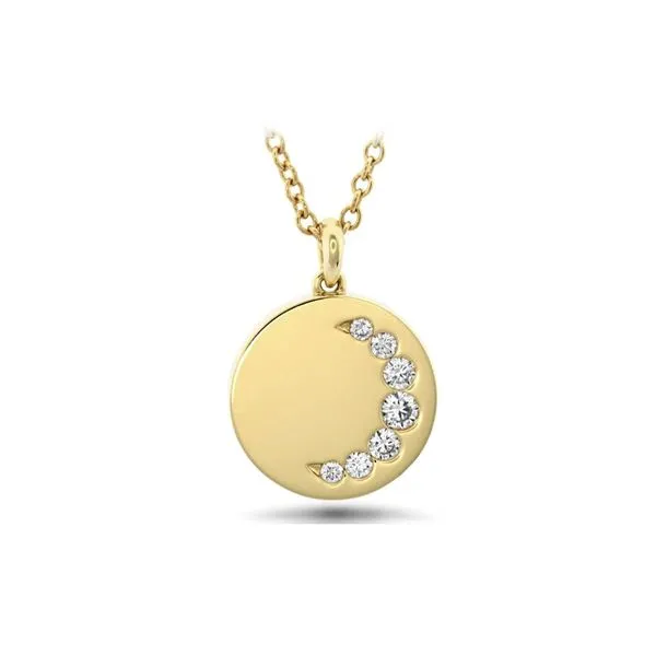 Memoire Luna Crescent Necklace Cornell's Jewelers Rochester, NY