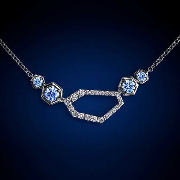 Diamond Necklace Image 2 Cornell's Jewelers Rochester, NY