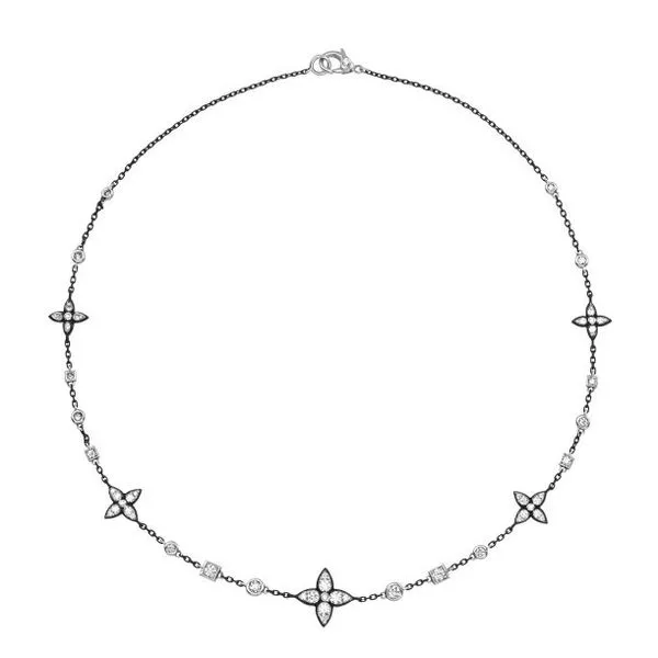 Mariani Black Rhodium Lucilla Diamond Necklace Cornell's Jewelers Rochester, NY