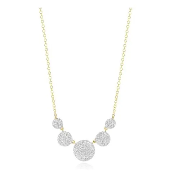 PHILLIPS HOUSE GRADUATED INFINITY DIAMOND 5-STATION NECKLACE Cornell's Jewelers Rochester, NY