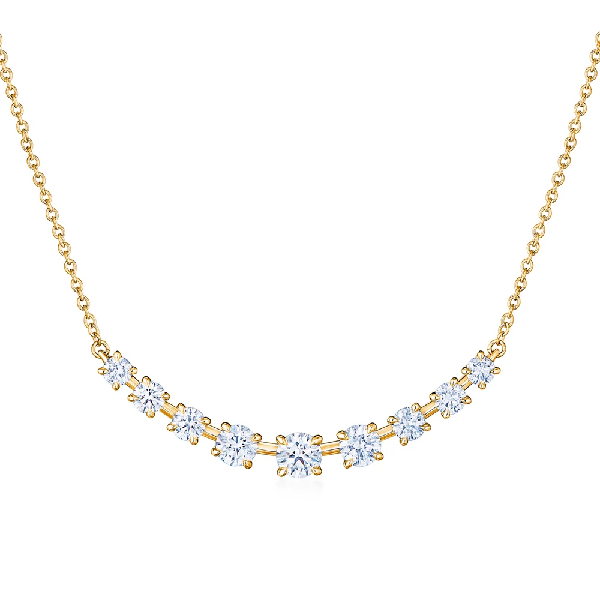 Kwiat Starry Night Demi-Riviera Diamond Necklace Cornell's Jewelers Rochester, NY