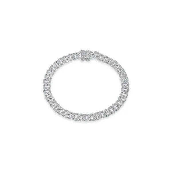 SHY CREATION HAVANA 1.69 CT. DIAMOND PAVE LINK BRACELET Cornell's Jewelers Rochester, NY