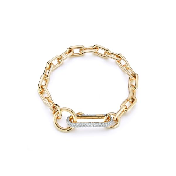 Walters Faith Saxon Diamond Link Bracelet Cornell's Jewelers Rochester, NY
