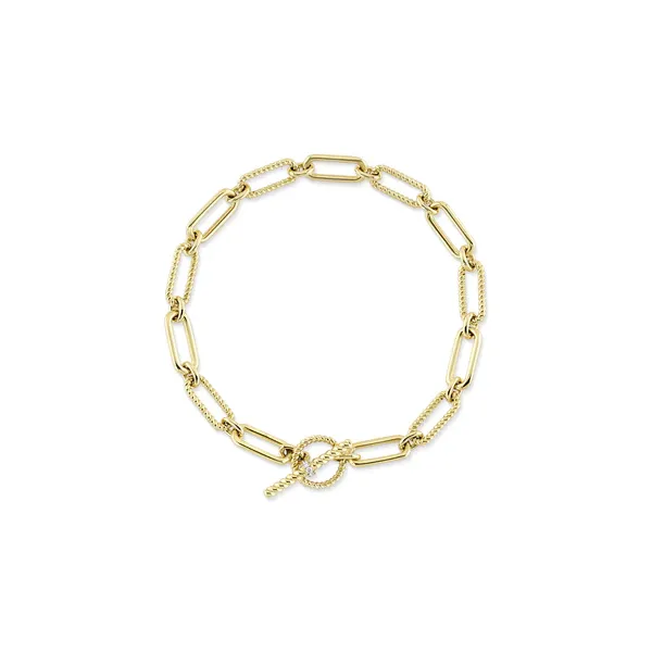 Cornells Collection 14KT Yellow Gold Paperclip Link Bracelet Cornell's Jewelers Rochester, NY