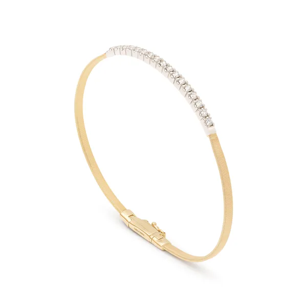 Diamond Thin Coil Stackable Bracelet Cornell's Jewelers Rochester, NY