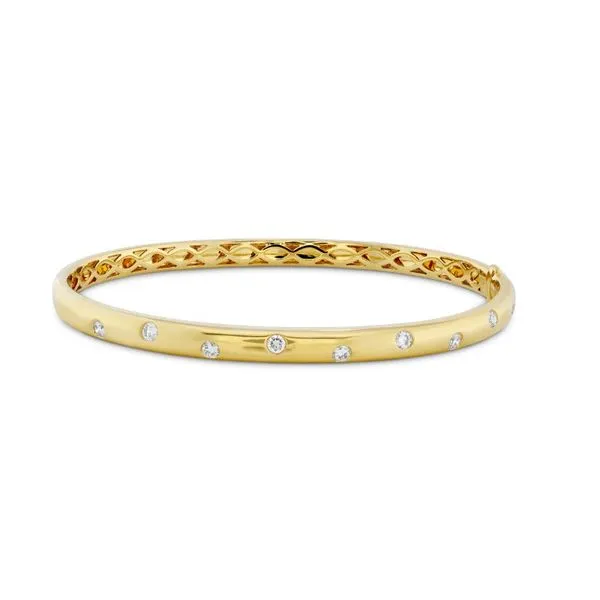 Memoire Hinged Diamond Bangle Cornell's Jewelers Rochester, NY