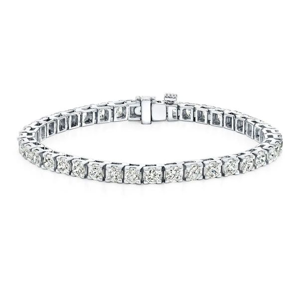 14K White Gold Diamond Tennis Bracelet Cornell's Jewelers Rochester, NY
