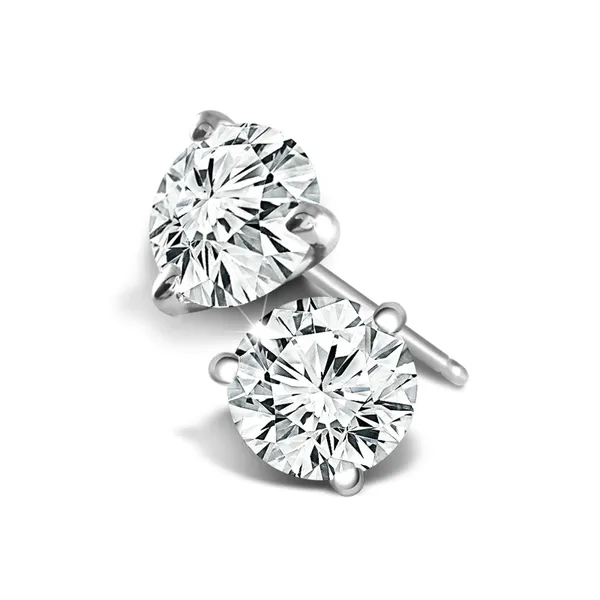 1ct Total Weight Diamond Stud Earrings Cornell's Jewelers Rochester, NY