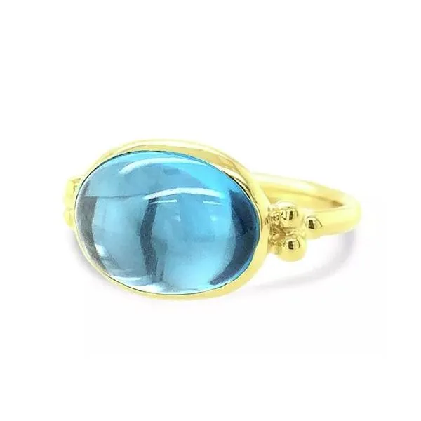 MAZZA BLUE TOPAZ 14KTG RING Cornell's Jewelers Rochester, NY