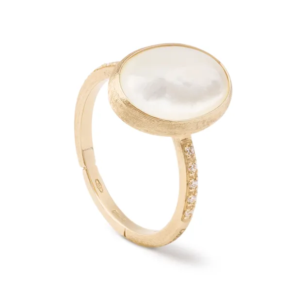 Marco Bicego Mother of Pearl with Diamonds Ring Cornell's Jewelers Rochester, NY