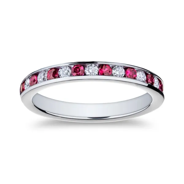 Ruby And Diamond Band Cornell's Jewelers Rochester, NY