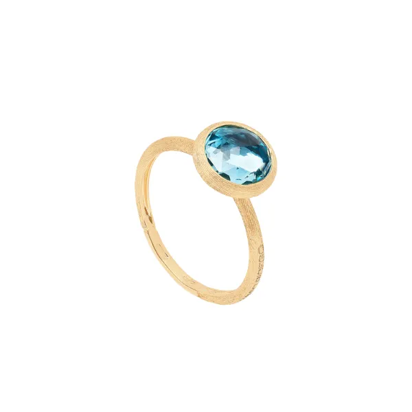 Marco Bicego Jaipur Blue Topaz Ring Cornell's Jewelers Rochester, NY