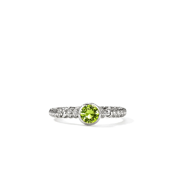 John Hardy Heishi Peridot Ring Cornell's Jewelers Rochester, NY