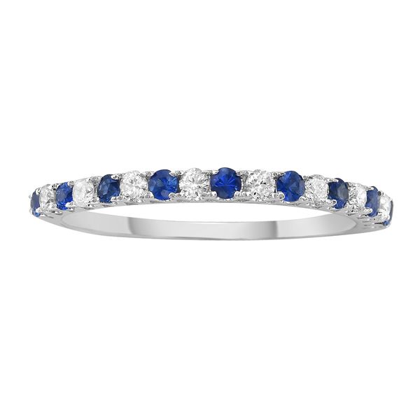 Cornell’s Sapphire & Diamond Alternating Band Cornell's Jewelers Rochester, NY