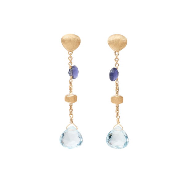 Marco Bicego Paradise Drop Earrings Cornell's Jewelers Rochester, NY