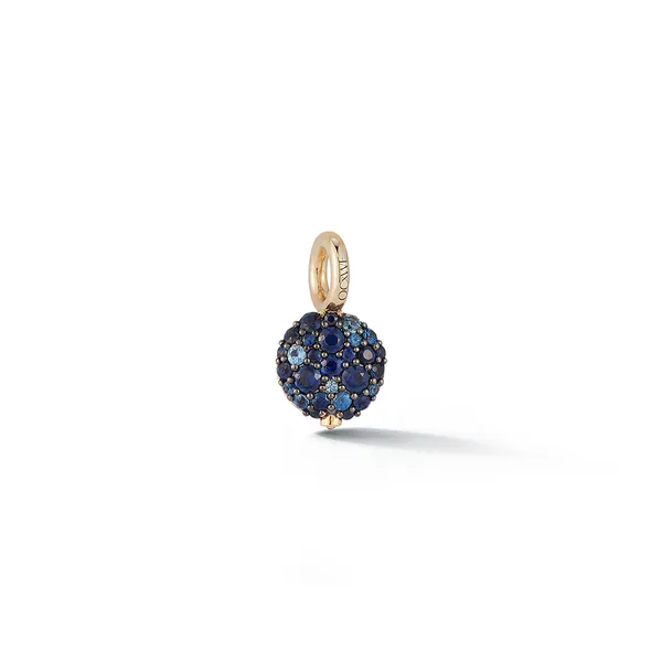 Walters Faith Blue Sapphire Pebble Locket Cornell's Jewelers Rochester, NY