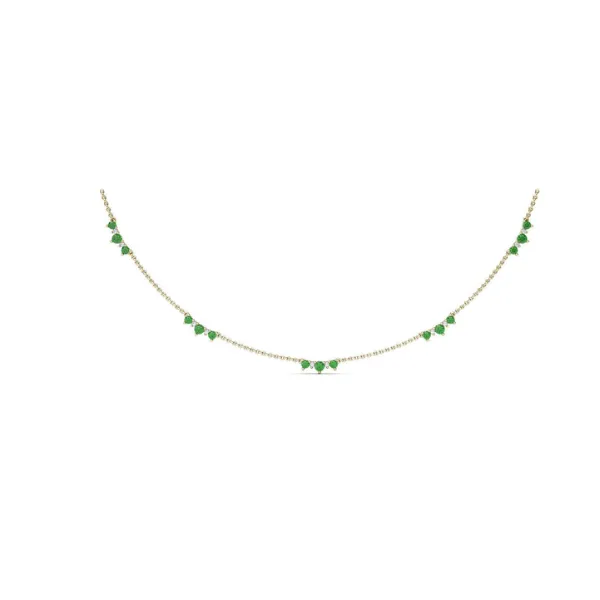 EMERALD AND DIAMOND STATION ADJUSTABLE 16-18