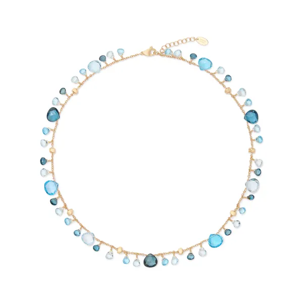 Marco Bicego Blue Topaz Necklace Cornell's Jewelers Rochester, NY