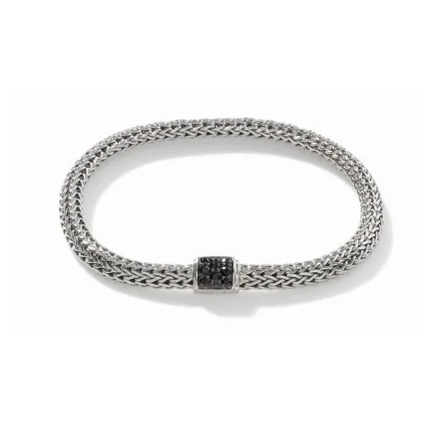 Sterling Silver John Hardy Black Sapphire Icon Bracelet Cornell's Jewelers Rochester, NY