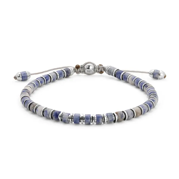 Sterling Silver Bracelet with Blue Aventurine Cornell's Jewelers Rochester, NY