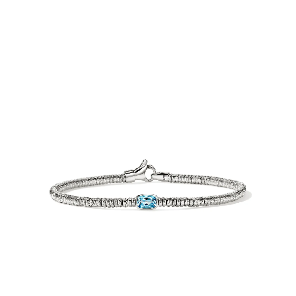John Hardy Heishi Blue Topaz Bracelet Cornell's Jewelers Rochester, NY