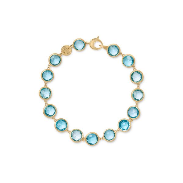 Marco Bicego Jaipur Blue Topaz Bracelet Cornell's Jewelers Rochester, NY